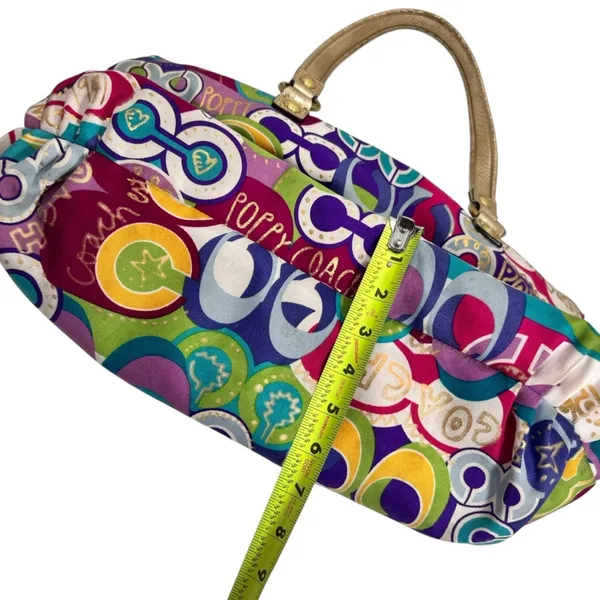 Coach Poppy Limited Edition Pop C Glam Tote Shoulder Bag - Image 15