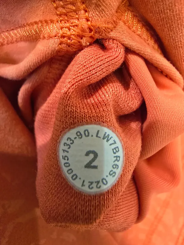 {2} Lululemon Wunder Train Crunch Warm Coral Orange Shorts - Image 12
