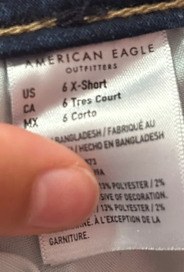 American Eagle Skinny Jeans, navy blue - Image 3