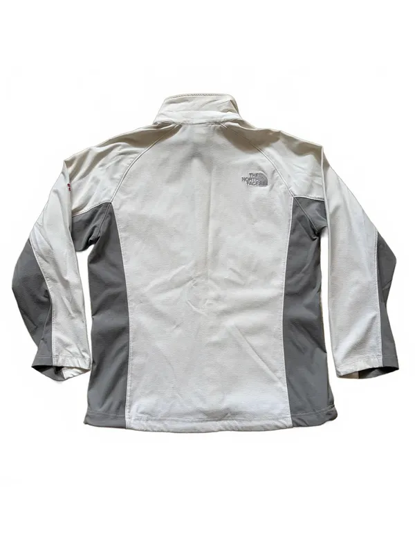 North Face Summit Series Jacket Full Zip Windbreaker White Women's Size Medium - Image 2