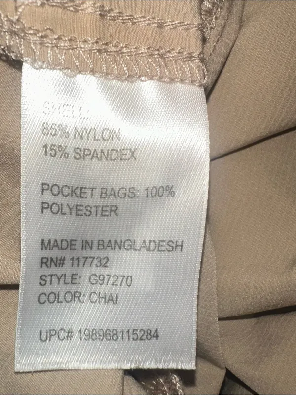 ZeroXposur Outdoor Athletic Pants - Chai / Khaki Size Large - Image 9