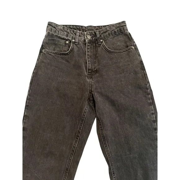 Ragged Priest Size 26 Straight Leg Jeans‎ Washed Black Alternative Grunge Baddie - Image 3