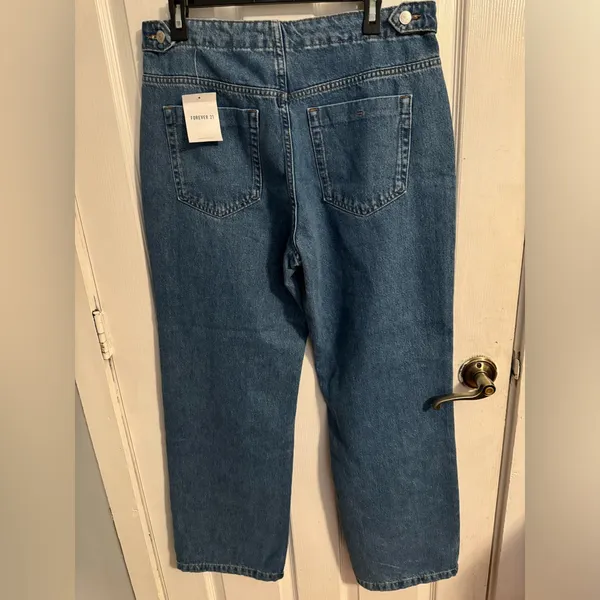 NWT Forever 21 High Rise Wide Leg - Image 4