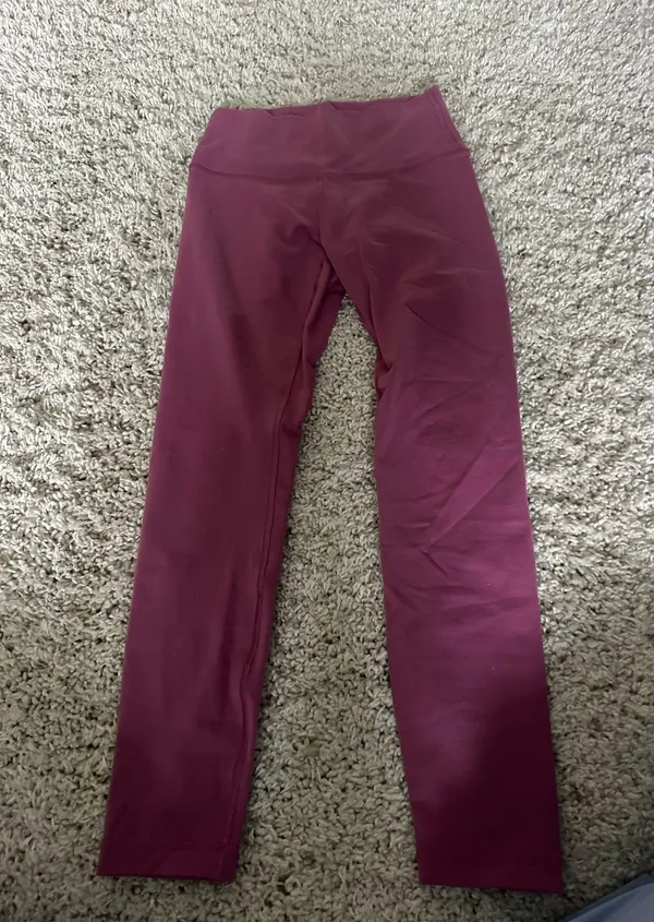 Pink Lululemon Align Leggings - Image 2