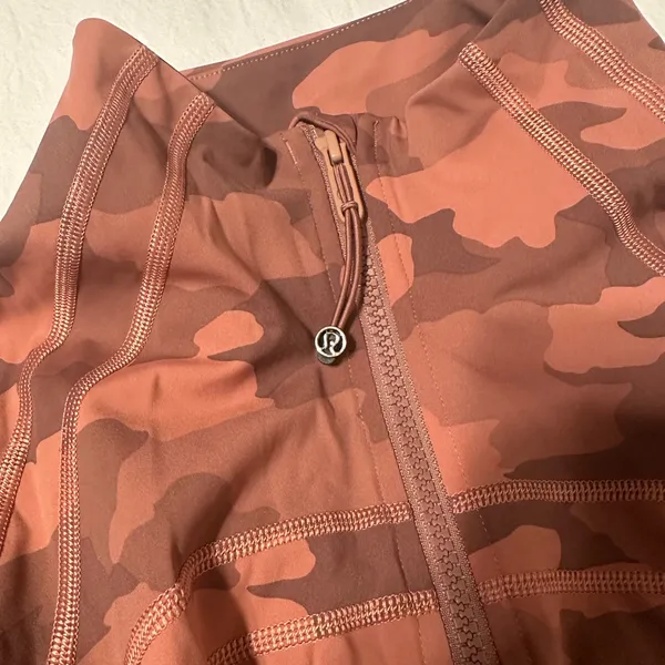 lululemon athletica Pink Camo Zip-Up Jacket - Image 4