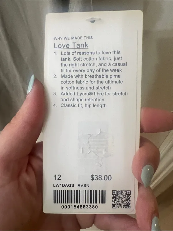 Lululemon Love Tank - Image 5