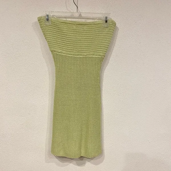 NWT EDIKTED Sammie Twist Front Knit Mini Dress Size Small - Image 3