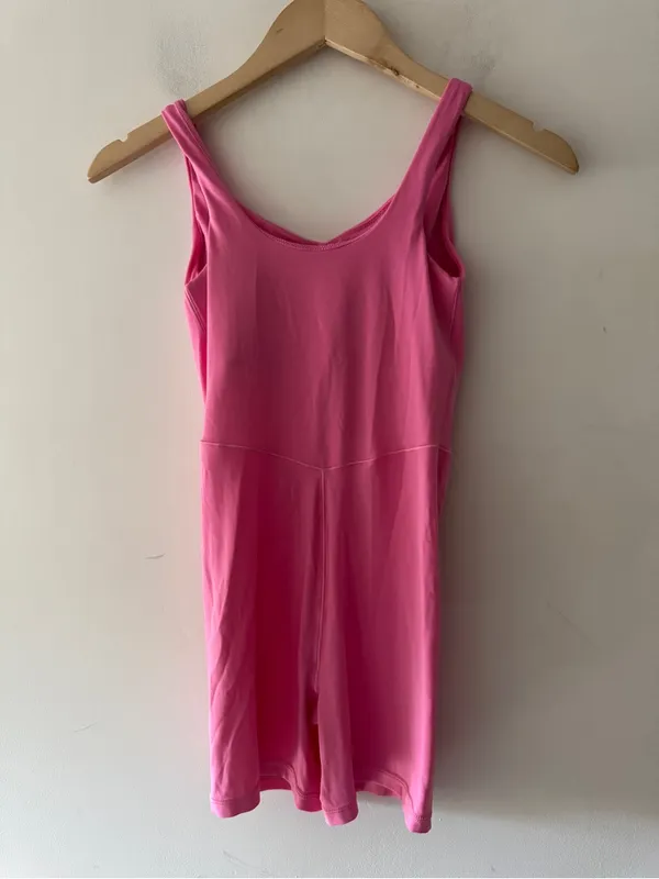 Aerie Pink Real‎ Me Lowkey Romper - Image 3
