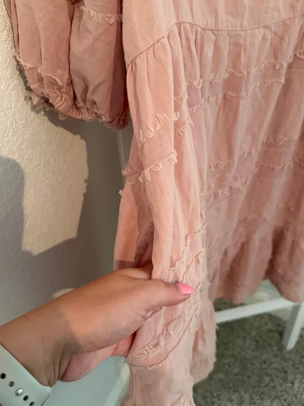Altar’d State dusty rose mini dress - Image 3