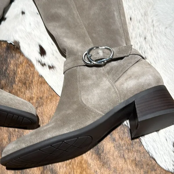 Marc Fisher Wide Calf Leather Tall Shaft Boots - Hailin size‎ 9 A14 - Image 3