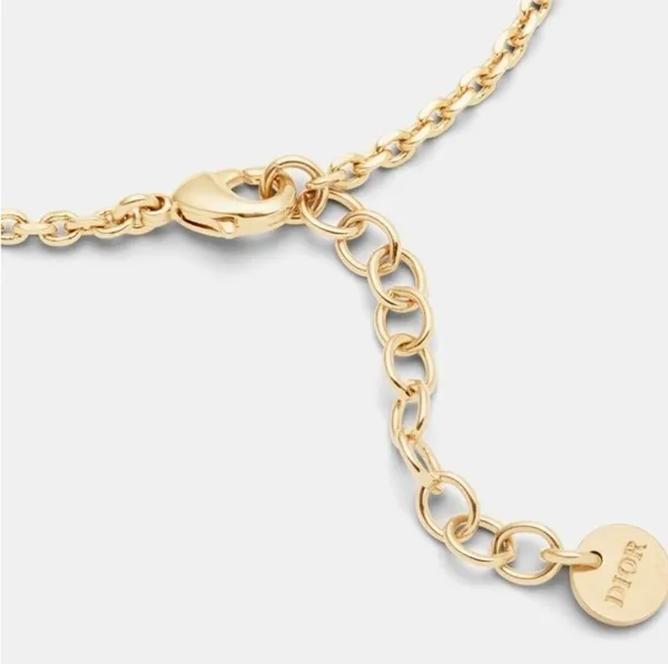 Christian Dior Clair D Lune Bracelet Gold-Finish Metal and Silver-Tone Crystals - Image 3