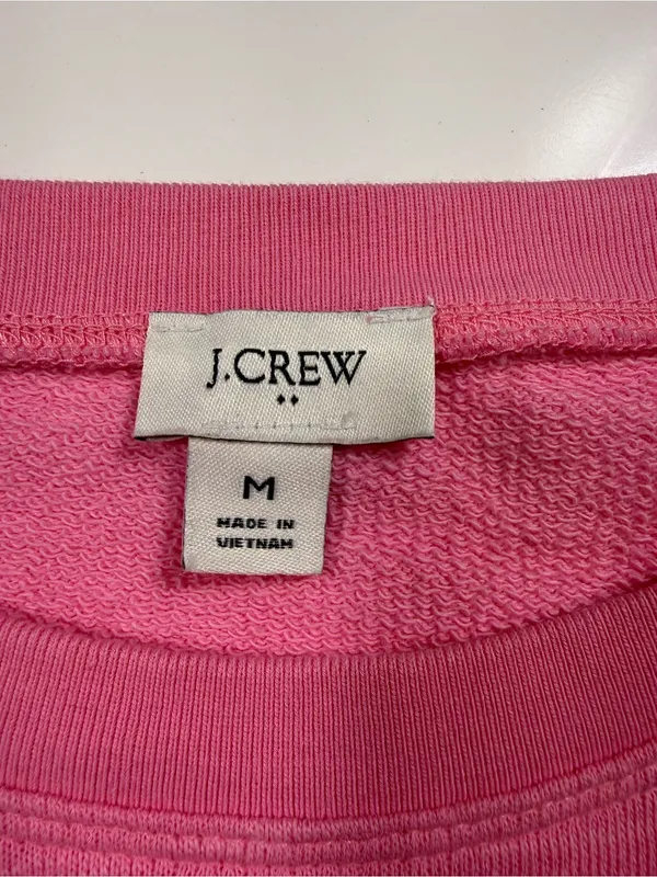 J. Crew Pink Crewneck Sweatshirt - Image 5