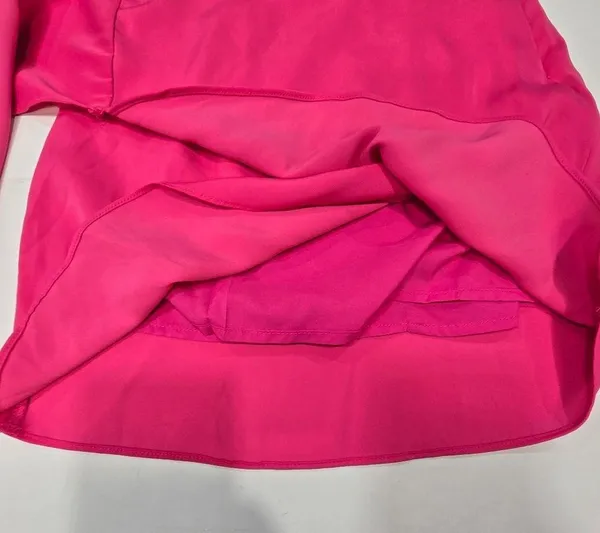 Superdown Crystal Mini Dress in Hot Pink - Image 6