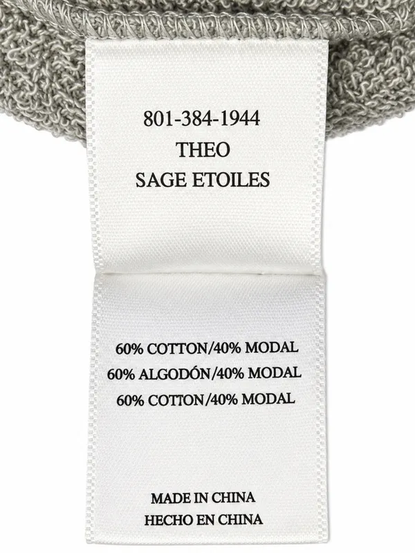 Rails Theo Sage Etoiles Star Print Sweatshirt Size Medium Cotton Modal - Image 5