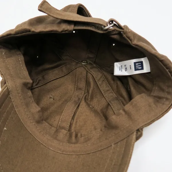 Vintage Y2K Brown Rhinestone Gap Baseball Hat - Image 7
