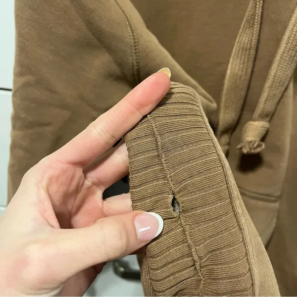 American Eagle Aerie Brown Sweatshirt Hoodie - Image 5