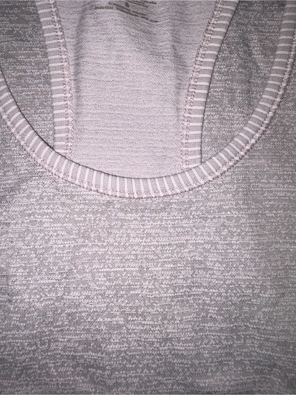 Athleta Silver Heather Racerback Tank - Image 4