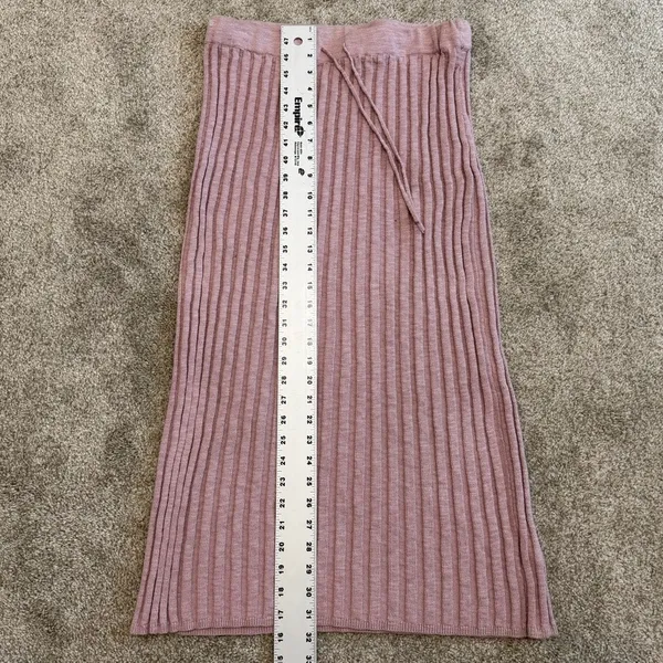 Free People FP Beach medium ribbed knit midi skirt SK 2851 - Image 3