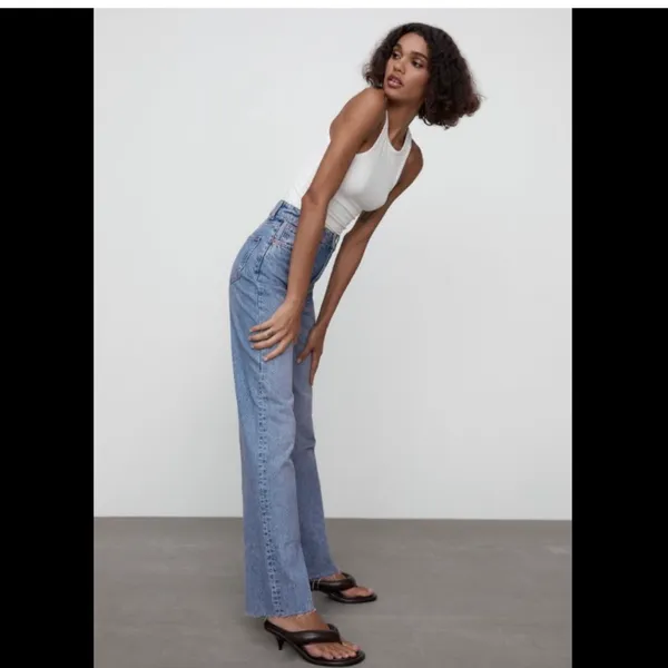 ZARA NWT Wide Leg Jeans - Image 8