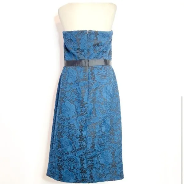 NWT Asos Tall lace‎ overlay strapless midi dress - Image 5