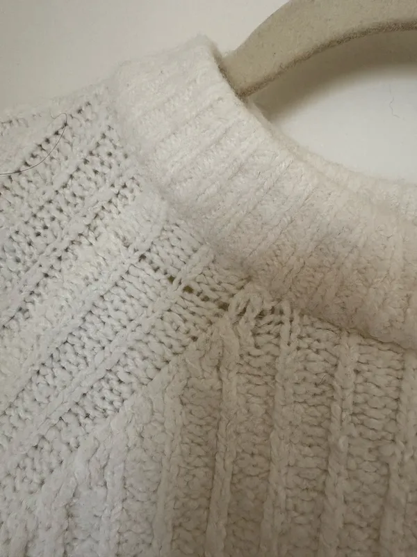 Madewell White Sweater - Image 2
