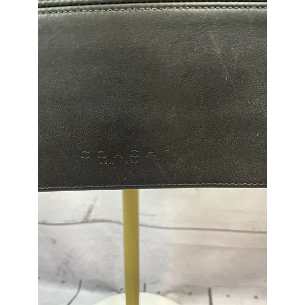 Coach Vintage Tribeca 9092 Black Leather Flap Crossbody Bag - Image 9