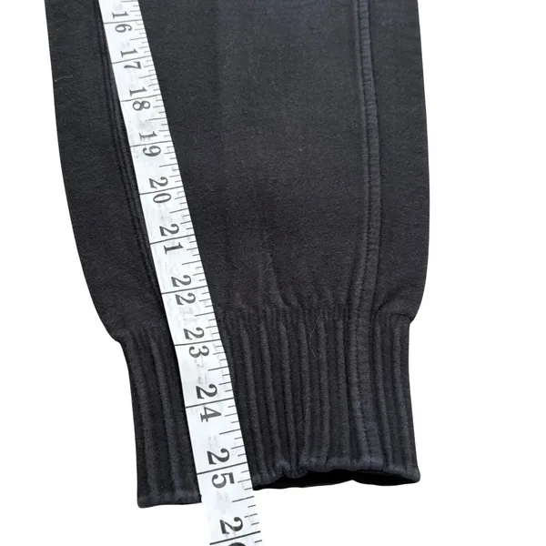 Lululemon NTS‎ Jogger Womens 10 Black Fleece Rib Cuff Athleisure Sweatpants - Image 12