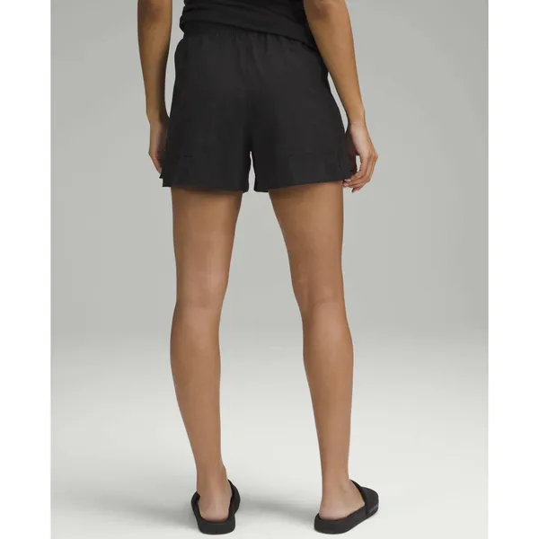 Lululemon Stretch‎ Woven Relaxed-Fit High-Rise Shorts 4" Size XXS - Image 2