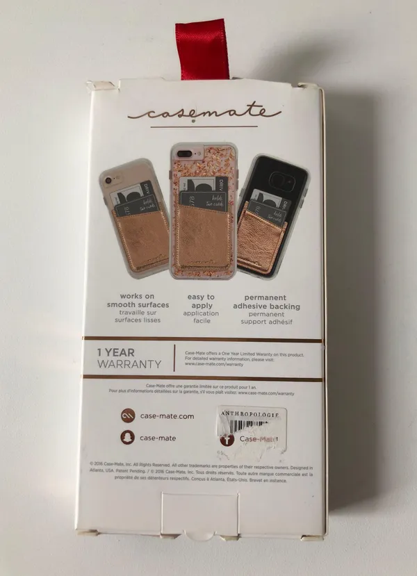 Case Mate Stick-on Card Holder - Image 2
