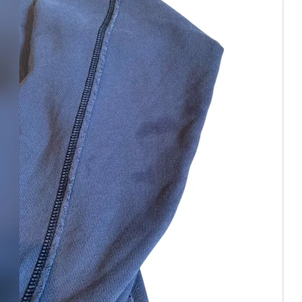 ​Aerie UPSTATE Blue Crewneck Sweatshirt S Petite Vtg Wash‎ Faded Aesthetic VSCO - Image 4