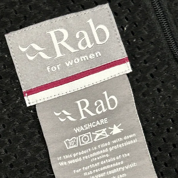 Rab Baltoro Jacket Womens Small Full Zip Polartec Black Power Shield Soft Shell - Image 7