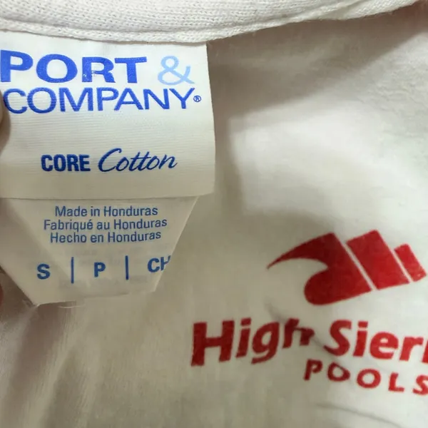 Life guard tshirt, visor, fanny pack Halloween Costume Small - Image 3