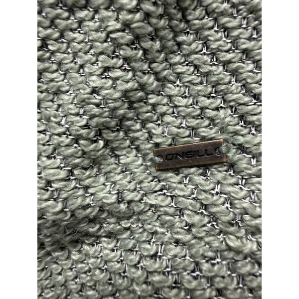 ONeill Tanya Hoodie Sage Green Lace Up Bell Sleeve Hooded Sweater Knit Top M‎ - Image 11