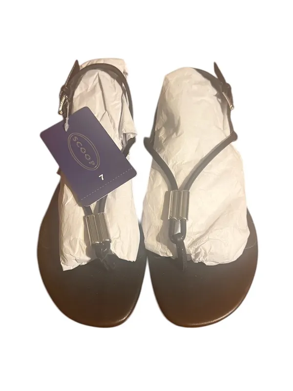 Scoop Women's Slingback Thong Sandals size 7 - Image 2