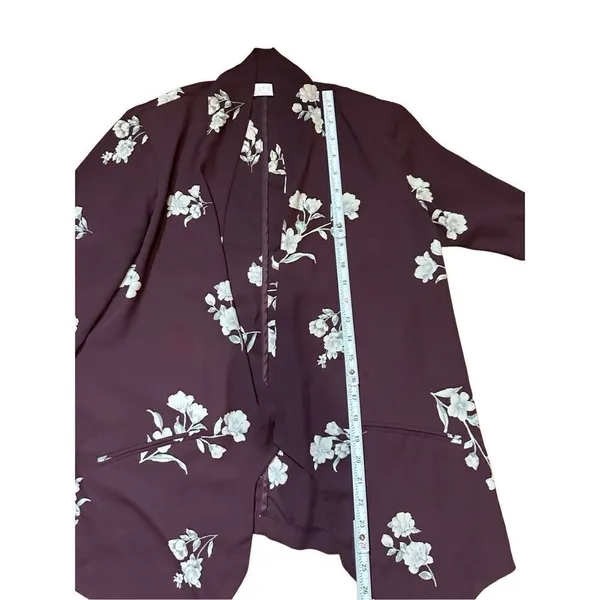 ASTR The Label Drape Front Floral Blazer Sz M‎ - Image 4