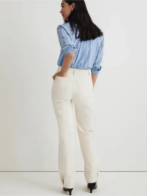 NEW Madewell The Perfect Vintage Wide-Leg Jean 26 - Image 4