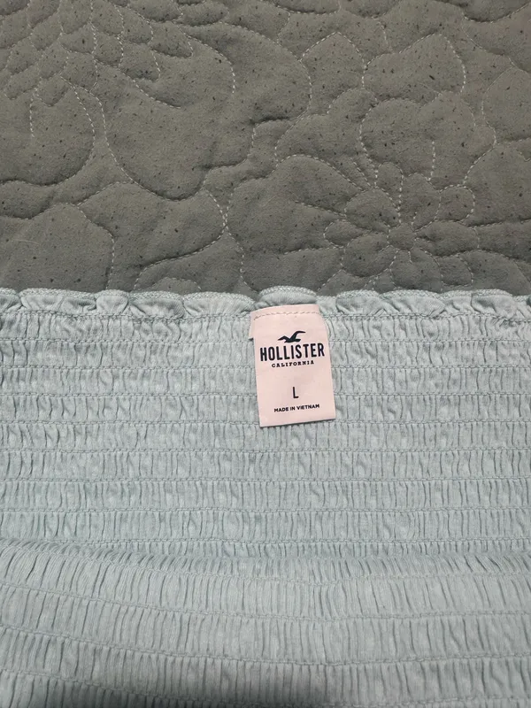 Hollister Light Blue Tube Top - Image 2