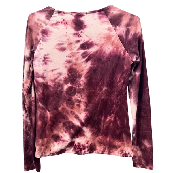 Derek Heart Baby Doll‎ Top Medium Wine - Image 2