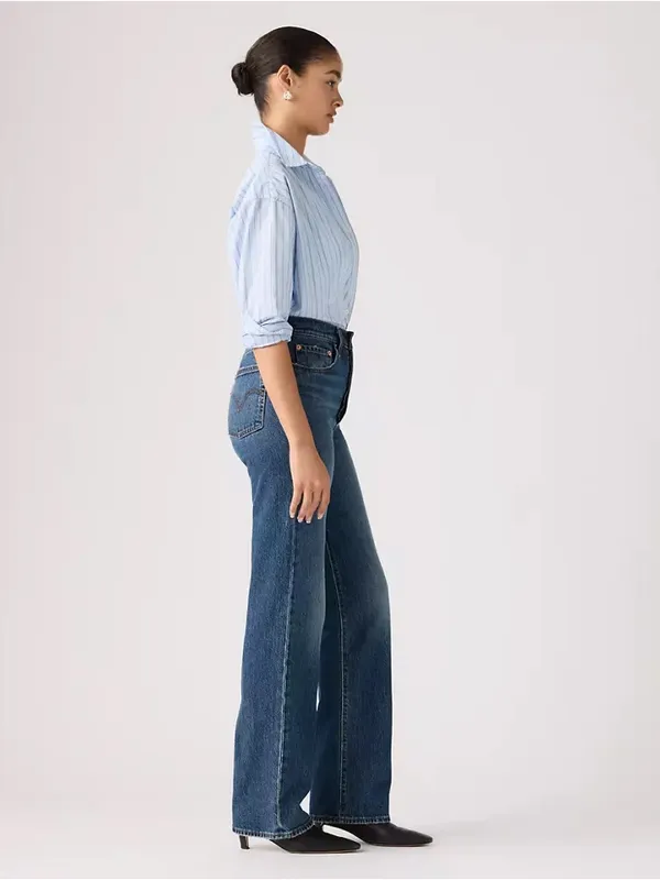 Levi’s Ribcage‎ Straight Leg Jeans Size 26 Medium Wash High Rise Denim - Image 14