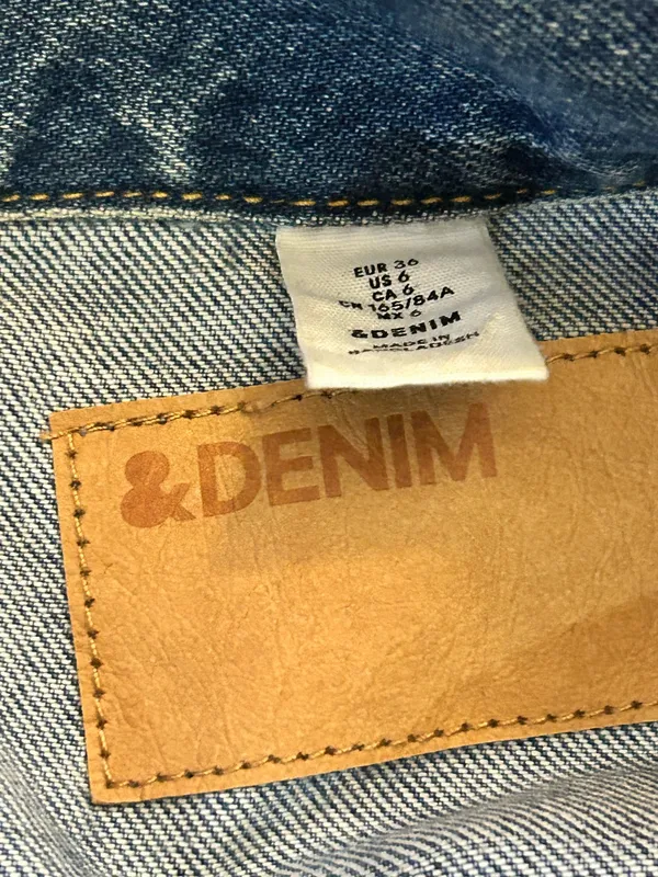 Denim Jacket Blue Size 6 - Image 2