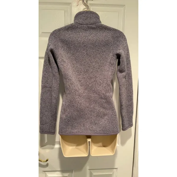 Patagonia Better Sweater Jacket XS Heathered Lavender Full Zip Fleece STY25542 - Image 4