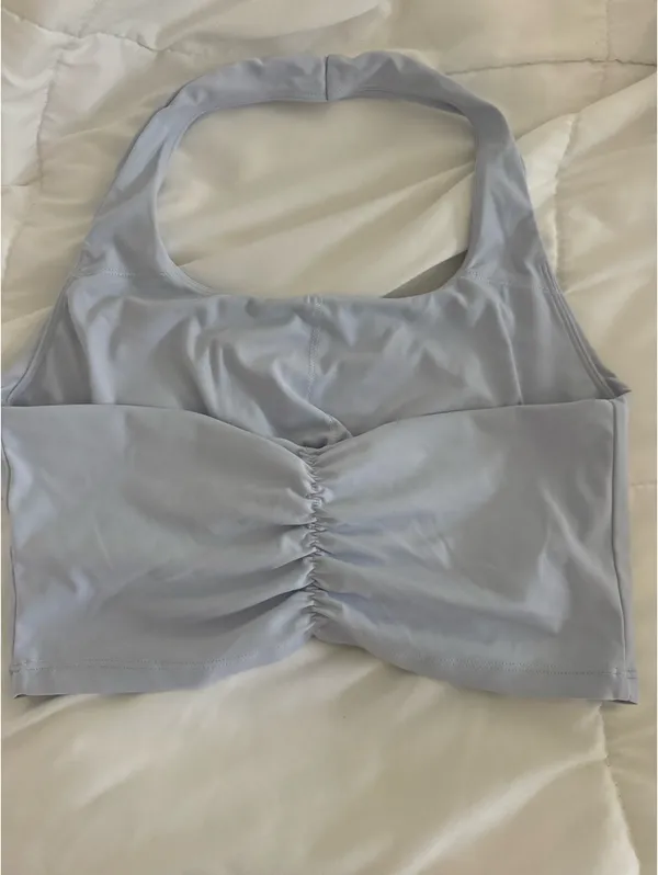 Amazon Blue Halter Top - Image 2