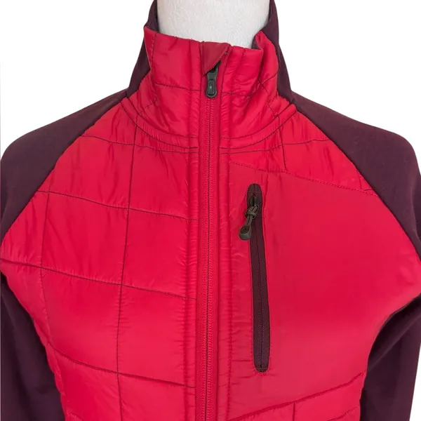 Smartwool PhD Wool Jacket Smartloft Divide Pink Magenta Purple Full Zip Small - Image 6