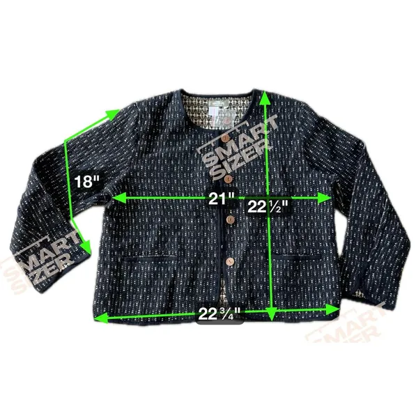 NWOT‎ The Territory Ahead Women's Woven Jacket Coat Large Black Cotton Silk - Image 5
