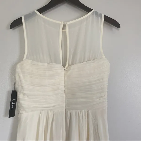 𝅺NWT LULU’S Some Type of Sway Cream Maxi Dress M - Image 9