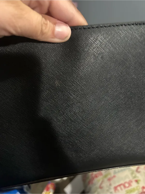 Kate Spade Black Leather Crossbody Bag - Image 3