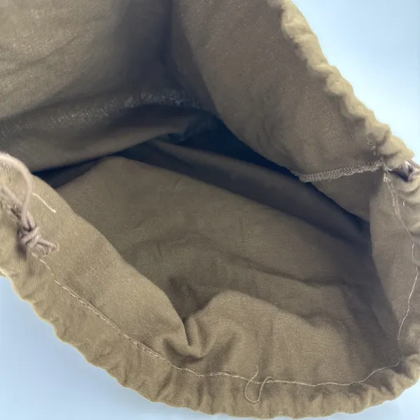 Authentic Gucci Drawstring Handbag Dust Bag Brown  17 X 14 - Image 3