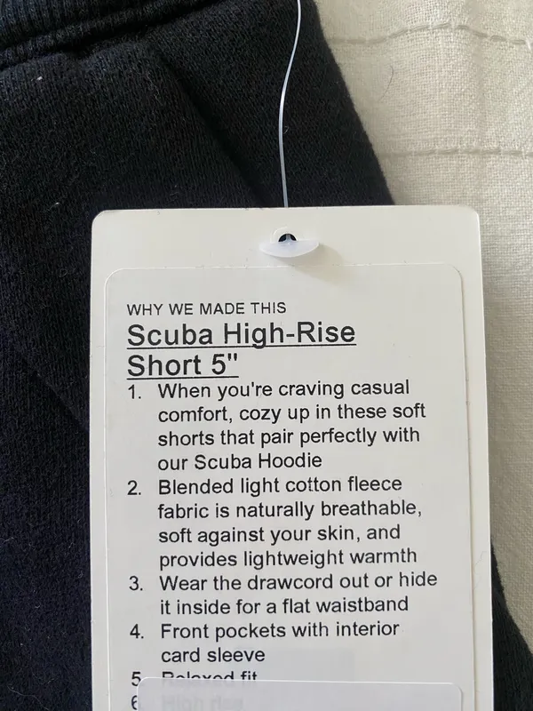 Lululemon Scuba Shorts High-Rise 5" - Image 4