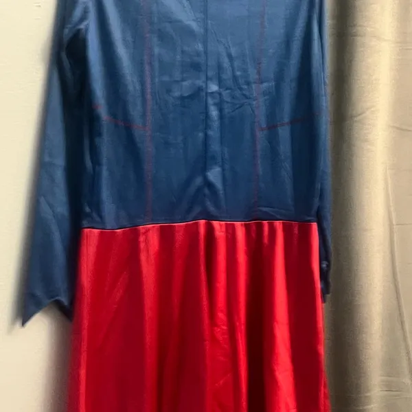 Rubies HALLOWEEN SUPERGIRL womens costume Large blue red dress cosplay - Image 12