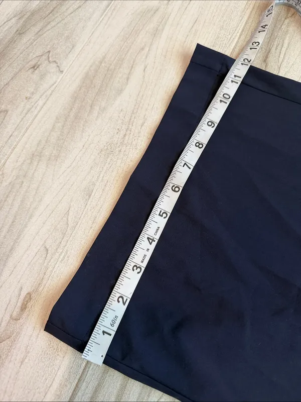 Quince Performance Tech Wide Leg Pants Navy Blue Large - Image 10
